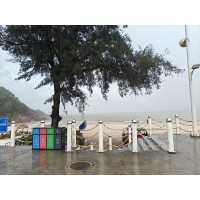 溪涌之行，6月風雨擋不住激埃特的熱情